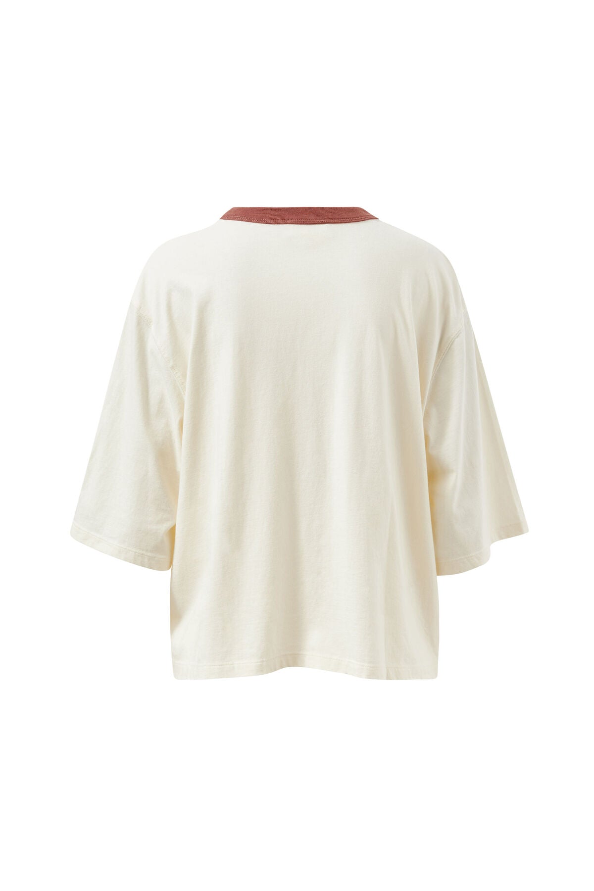 Ceres Macy Print Tee - milk/farmers market