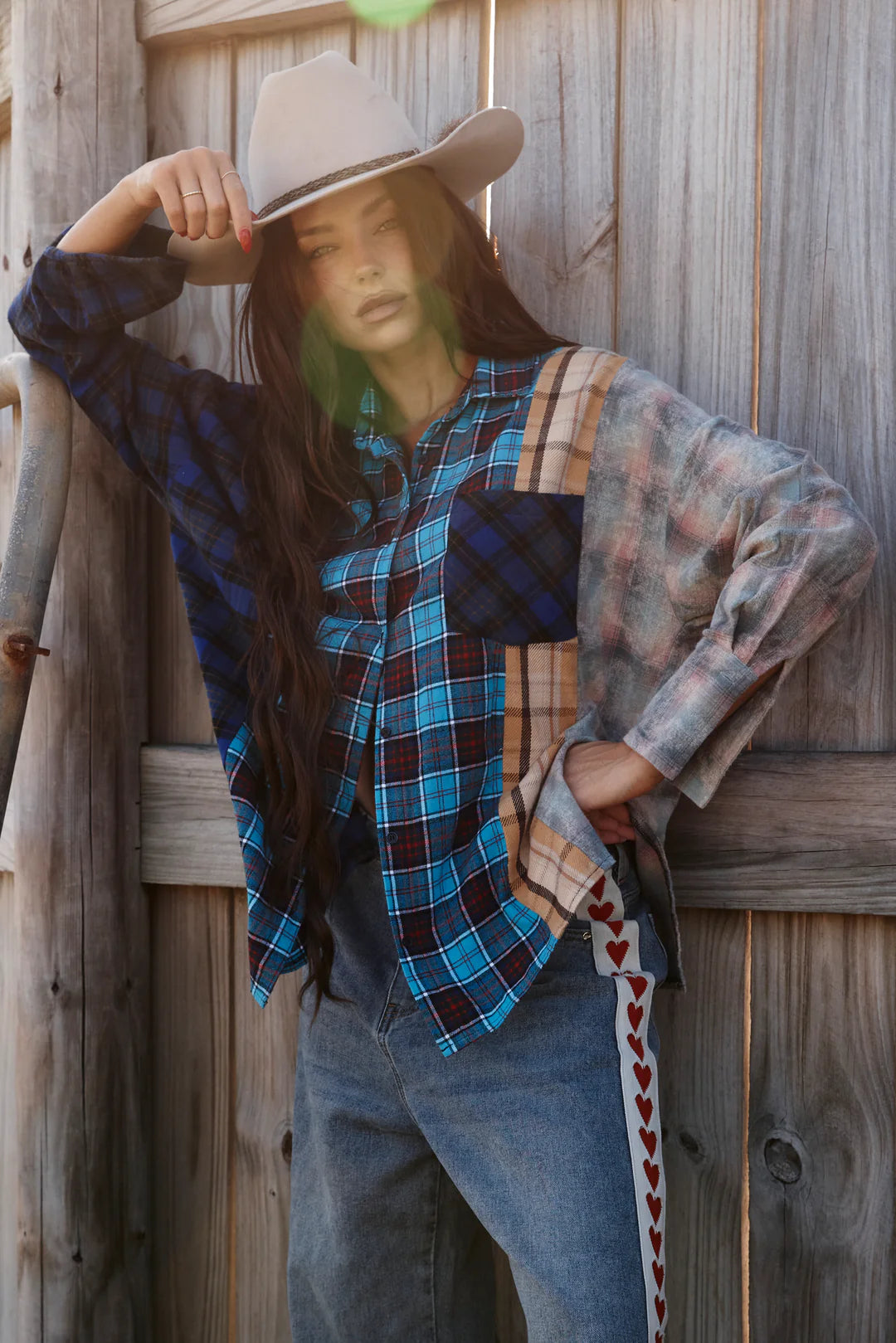 Sabbi The Raving Hearts Denim Jeans