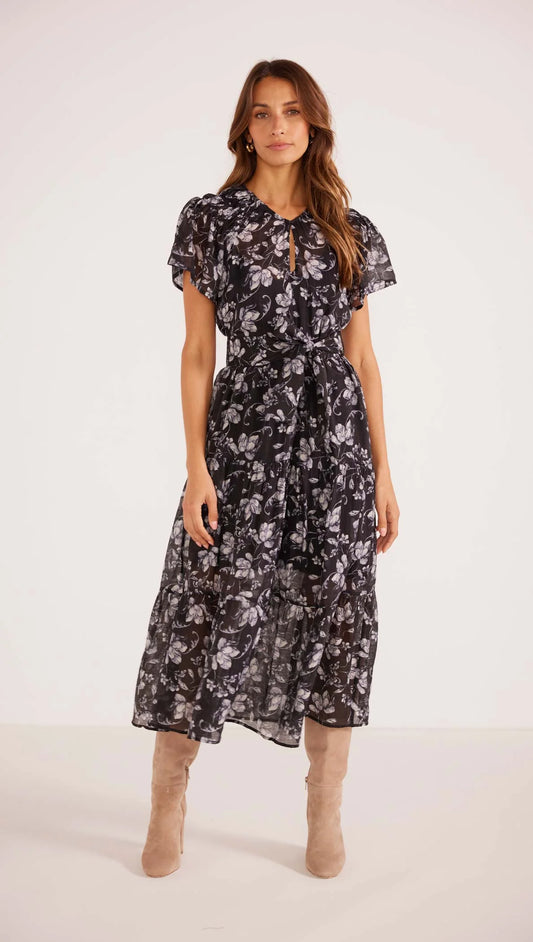 MINKPINK Luzette Tiered Maxi Dress