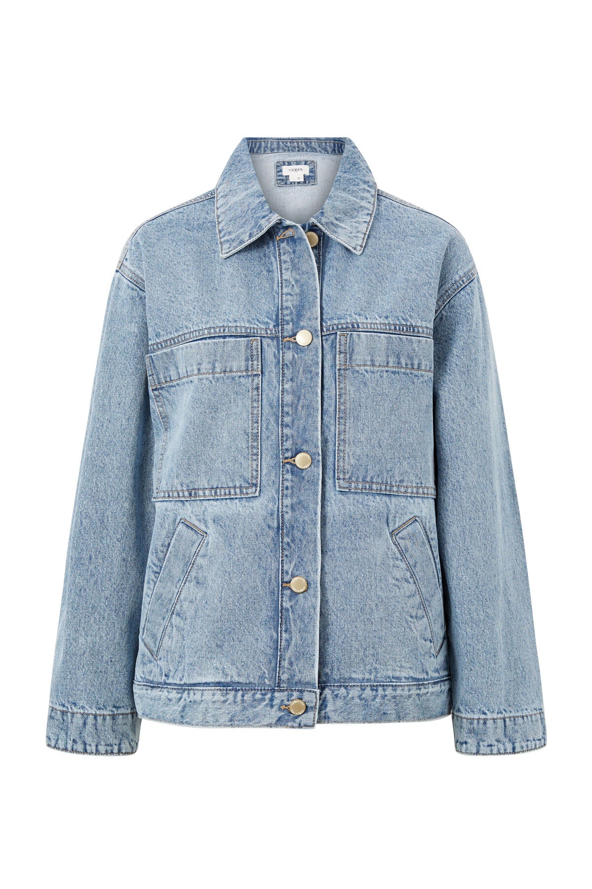 Ceres Life Essential Denim Jacket - Vintage Blue