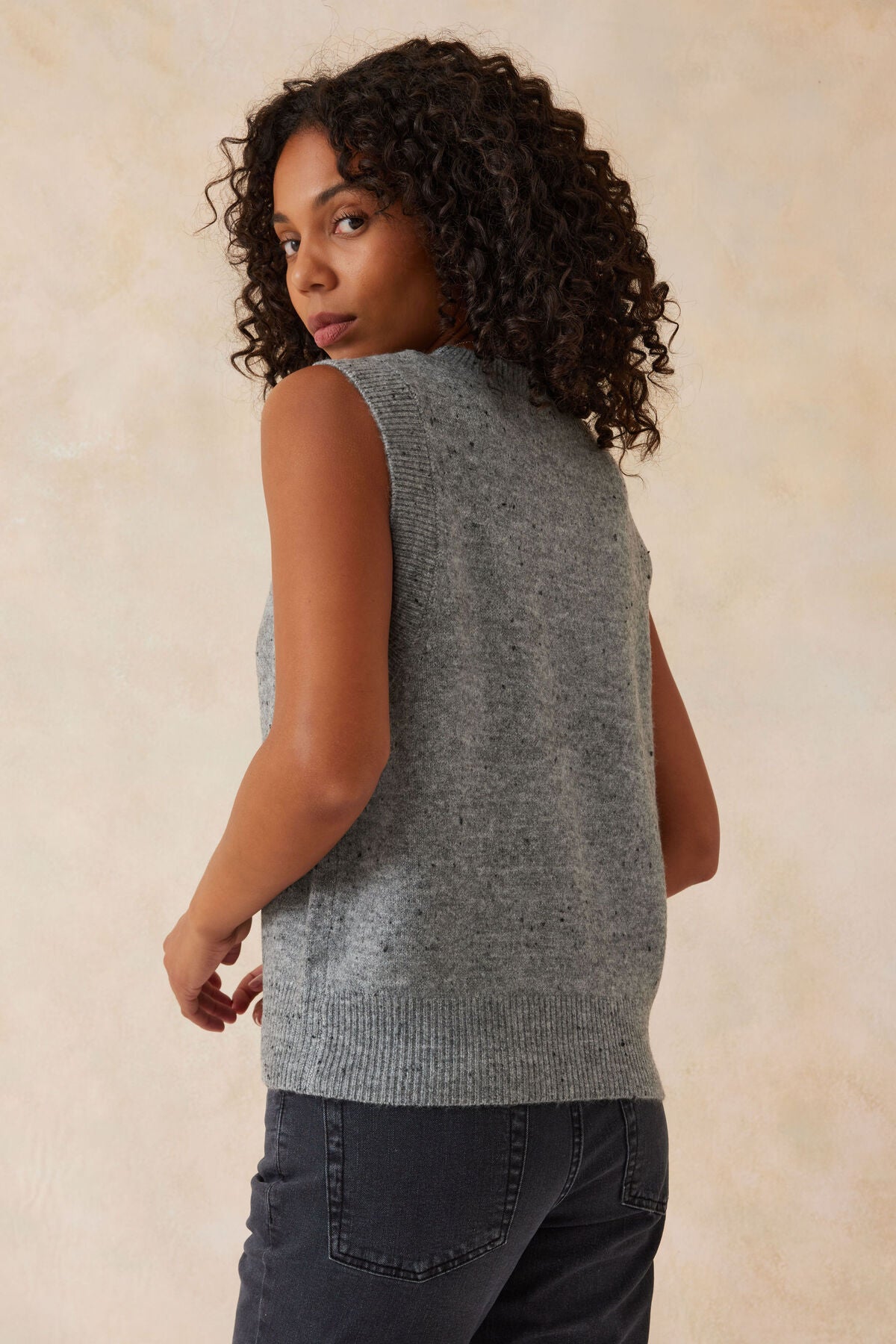 Ceres Life Knit Vest - mid grey