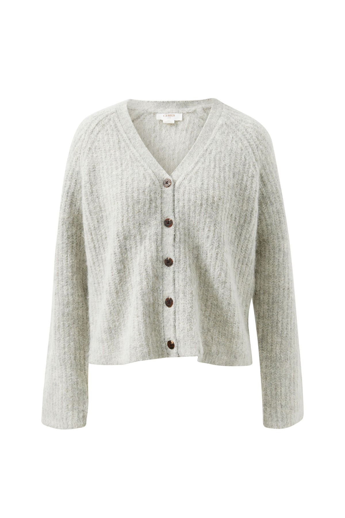 Ceres Birdie Lofty Cardi - silver Marle