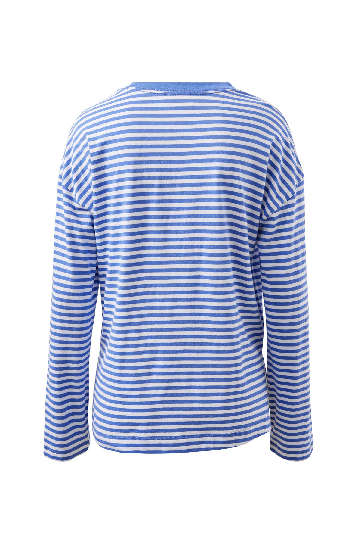 Ceres Scout Slouchy Long Sleeve Tee - vintage blue/white stripe
