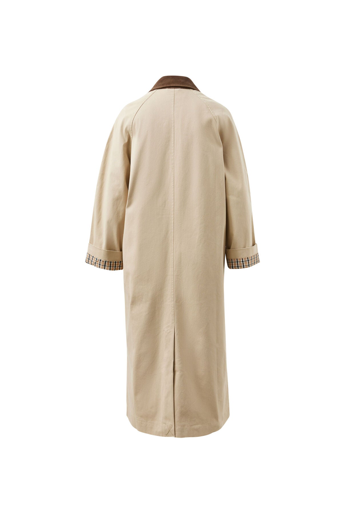 Ceres Ash Coat - sand/choc collar