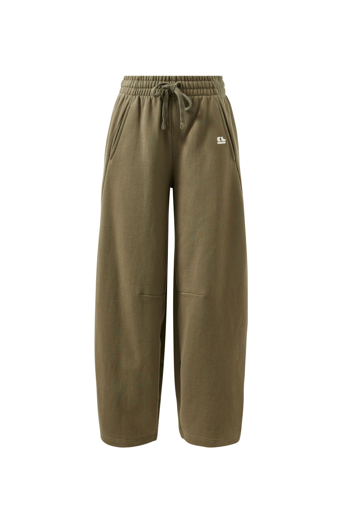 Ceres Elise Barrel Trackpant - washed olive