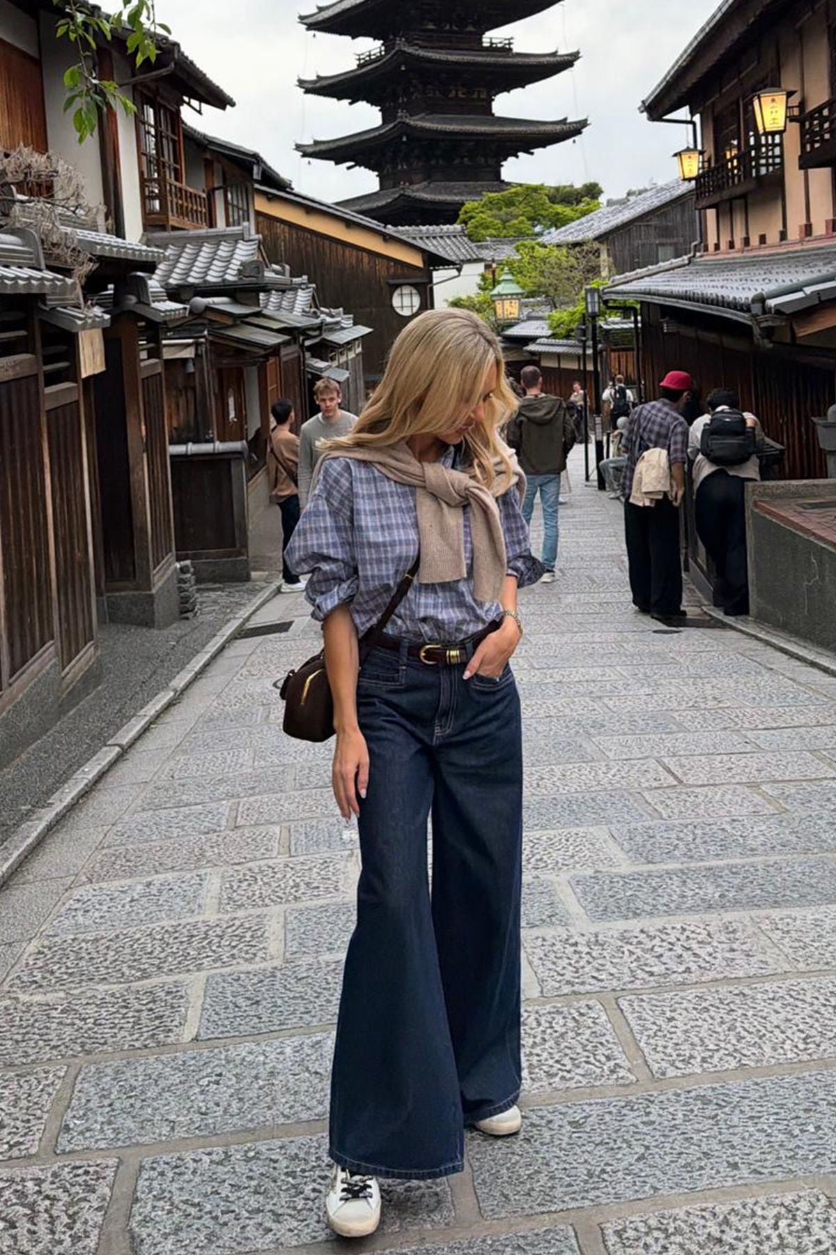 Ceres Reece Wide Leg Jean - midnight