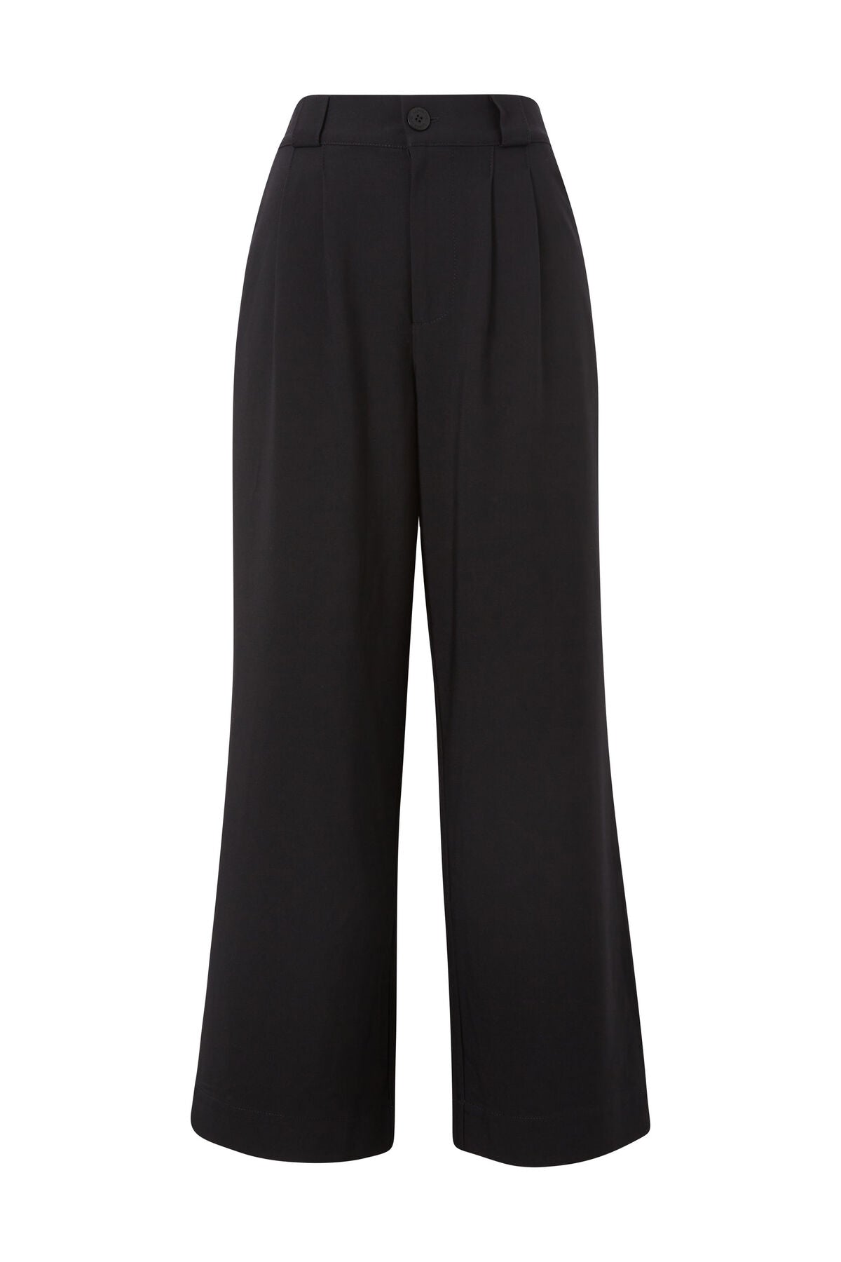 Ceres Life Pleat Front Pant - Black