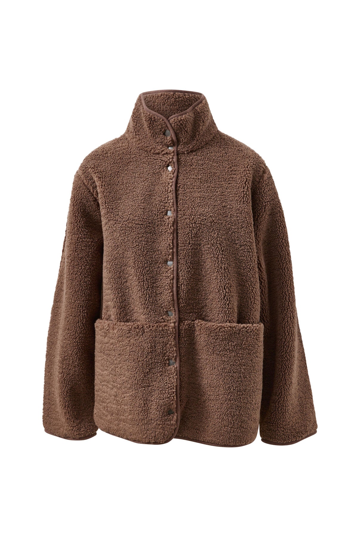 Ceres Teddy Jacket - chocolate