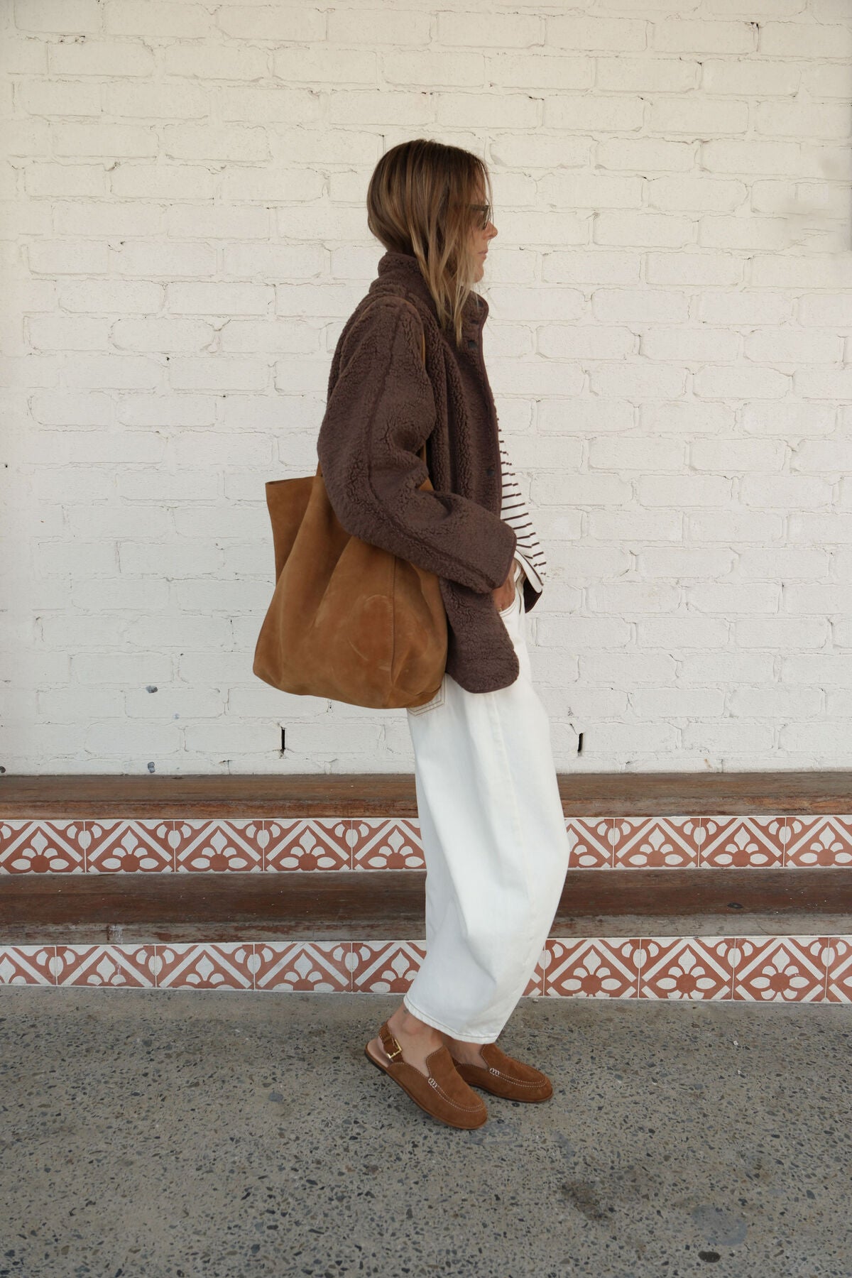Ceres Teddy Jacket - chocolate