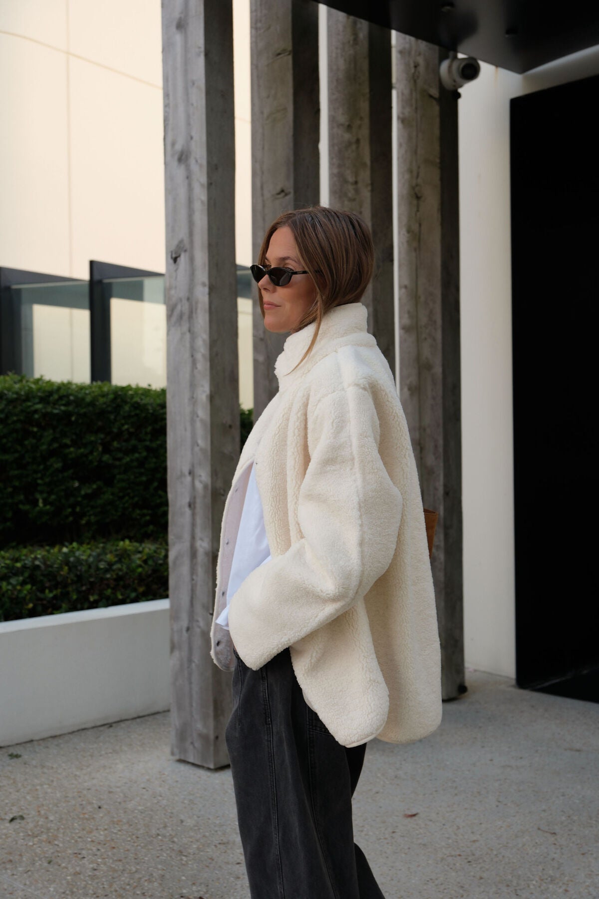Ceres Teddy Jacket - marshmallow