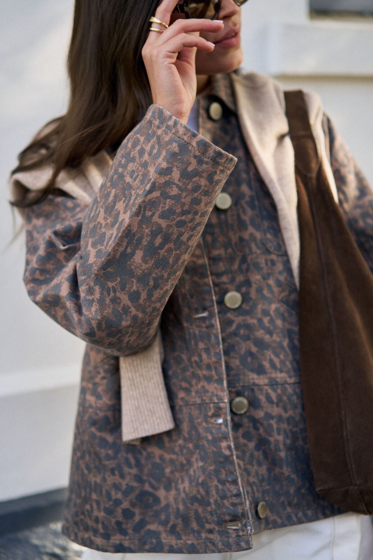 Ceres Ziggy Shacket - leopard
