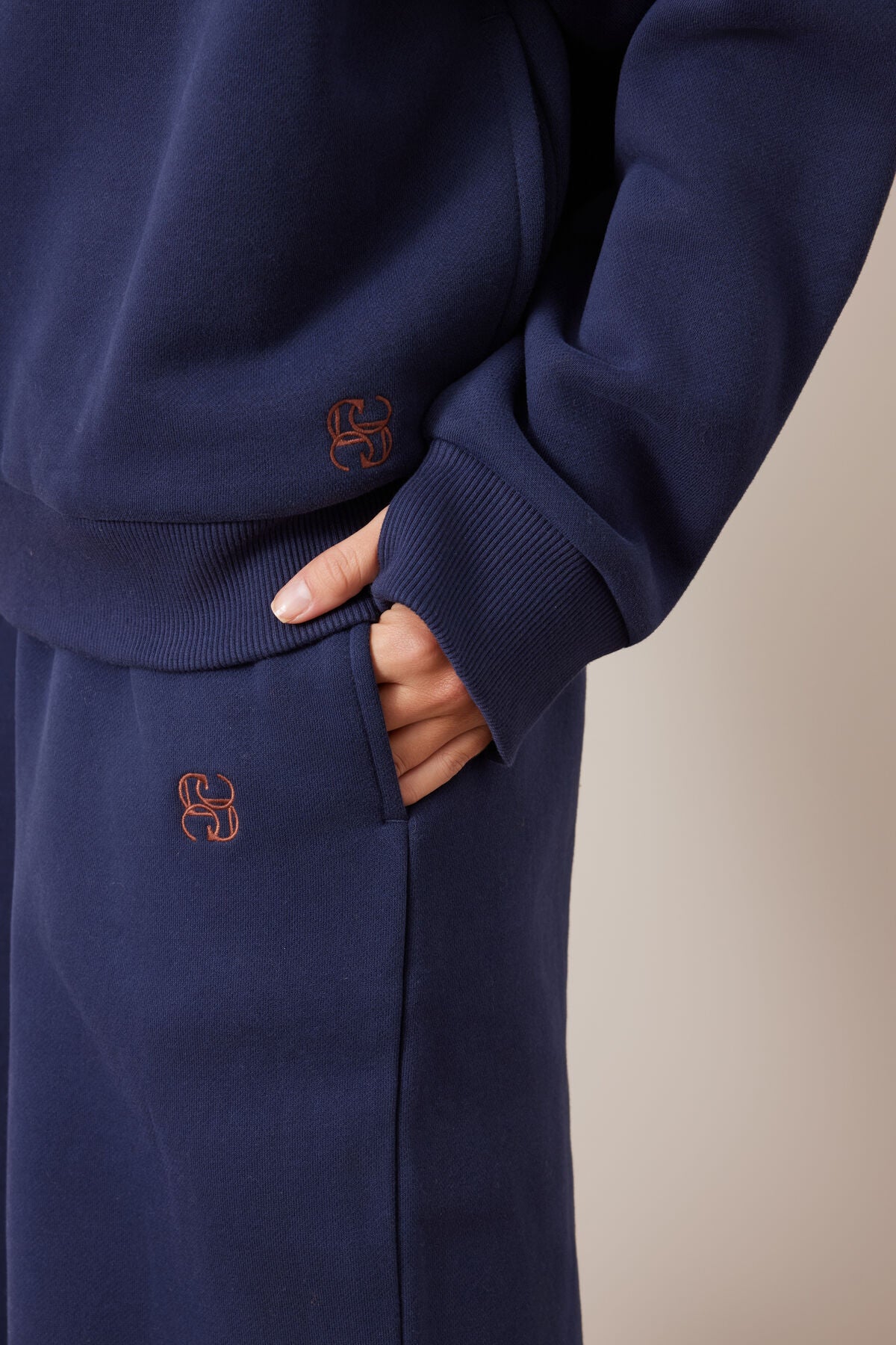 Ceres Marli Button Sweat - heritage navy