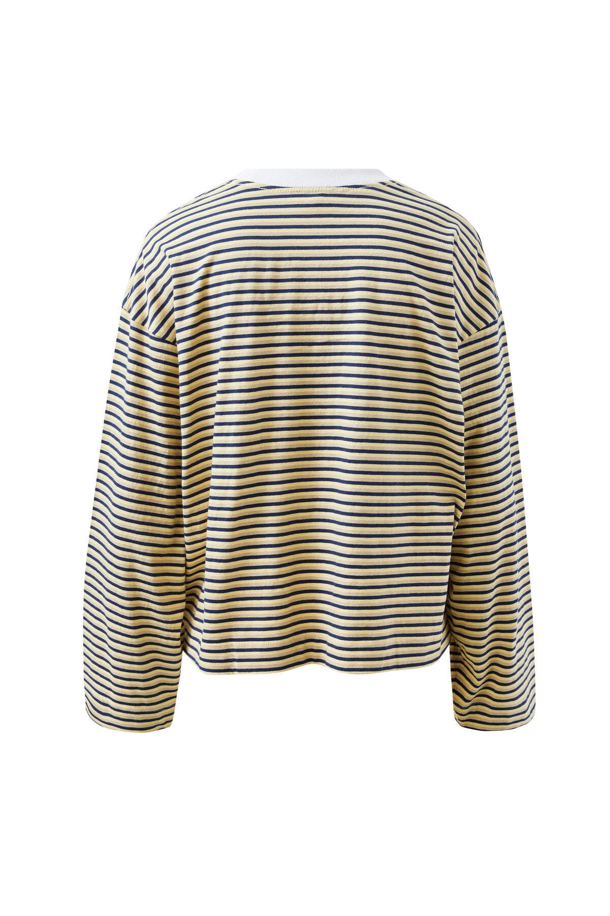 Ceres Beau Long Sleeve Tee - heritage navy/butter/stone stripe
