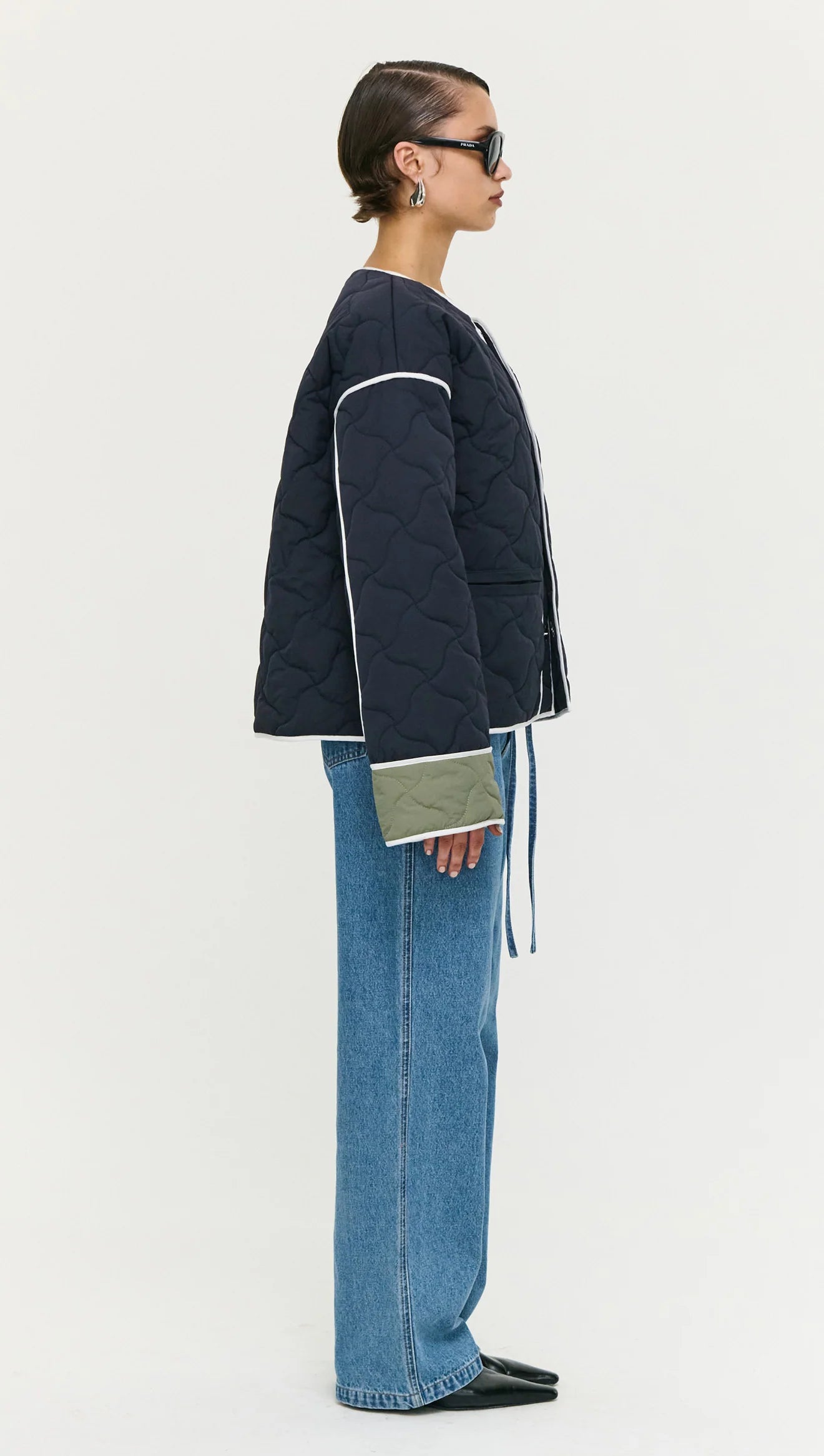 Staple the Label Hollis Puffer Jacket - black/olive