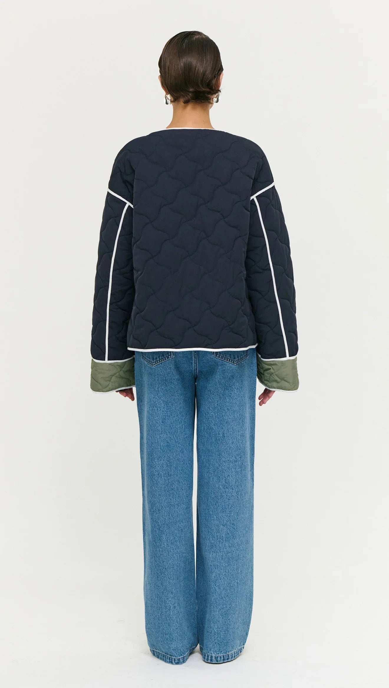 Staple the Label Hollis Puffer Jacket - black/olive