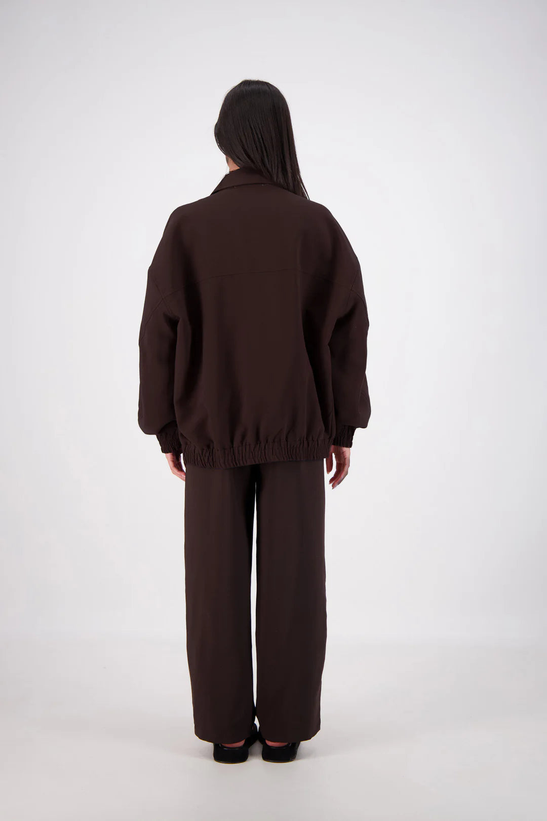 Jasmine Alexa - Ischia Bomber Jacket - dark brown