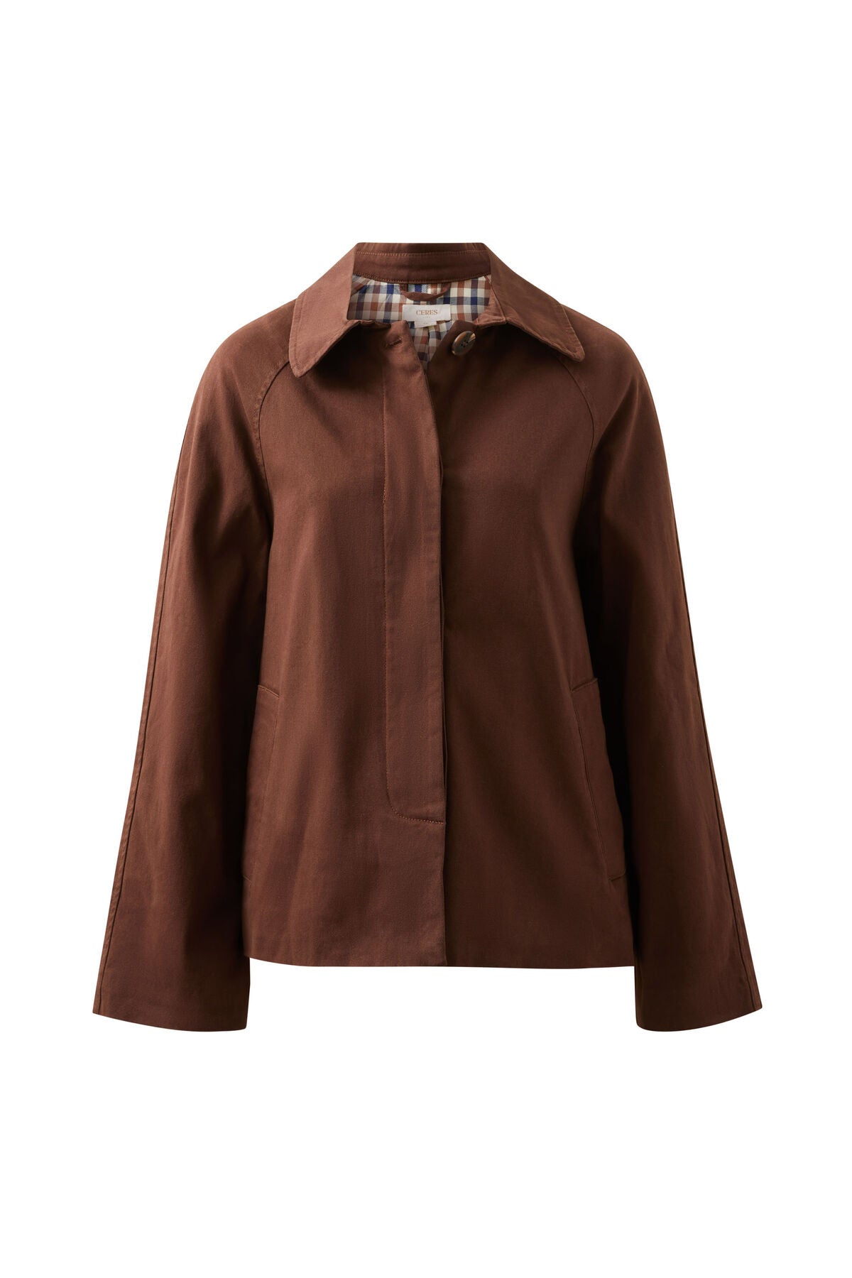 Ceres Pia Coat - chocolate