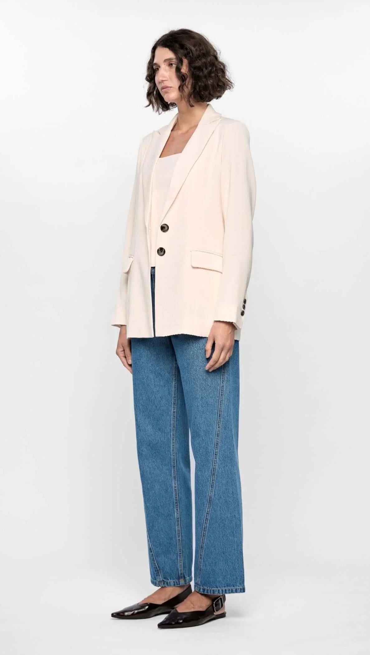Staple the Label Sia Blazer - ivory
