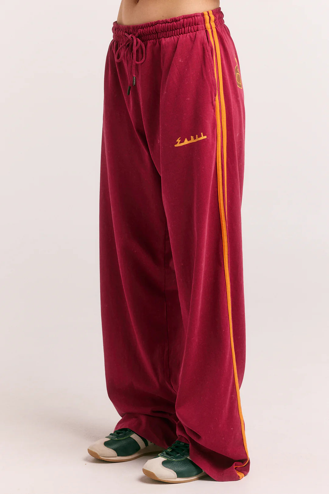 Sabbi the Store The Chido Pants - Maroon