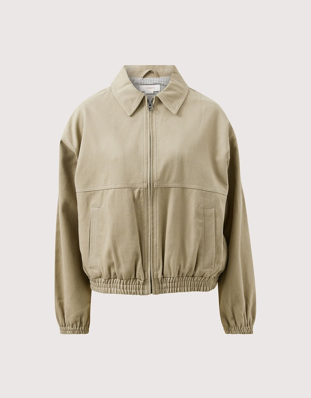Ceres Annie Bomber Jacket - ash green