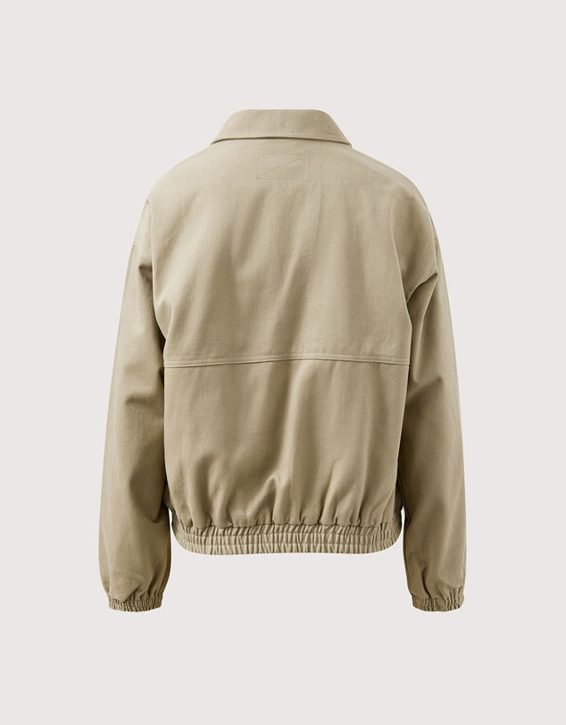 Ceres Annie Bomber Jacket - ash green