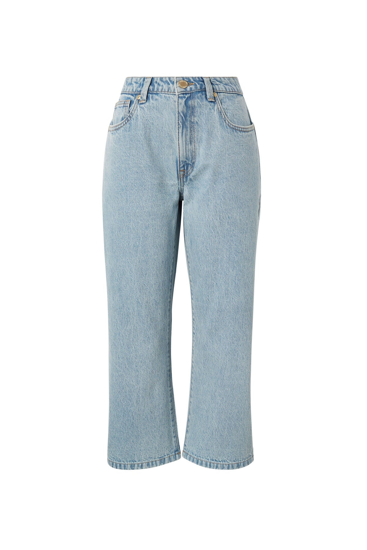 Ceres Life Crop Frenchie Jean - vintage blue