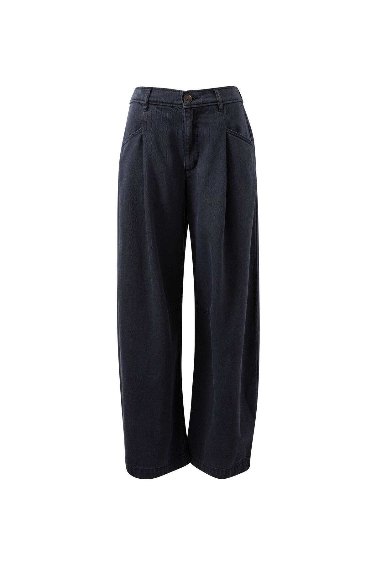 Ceres Gemma Pleat Pant - washed black