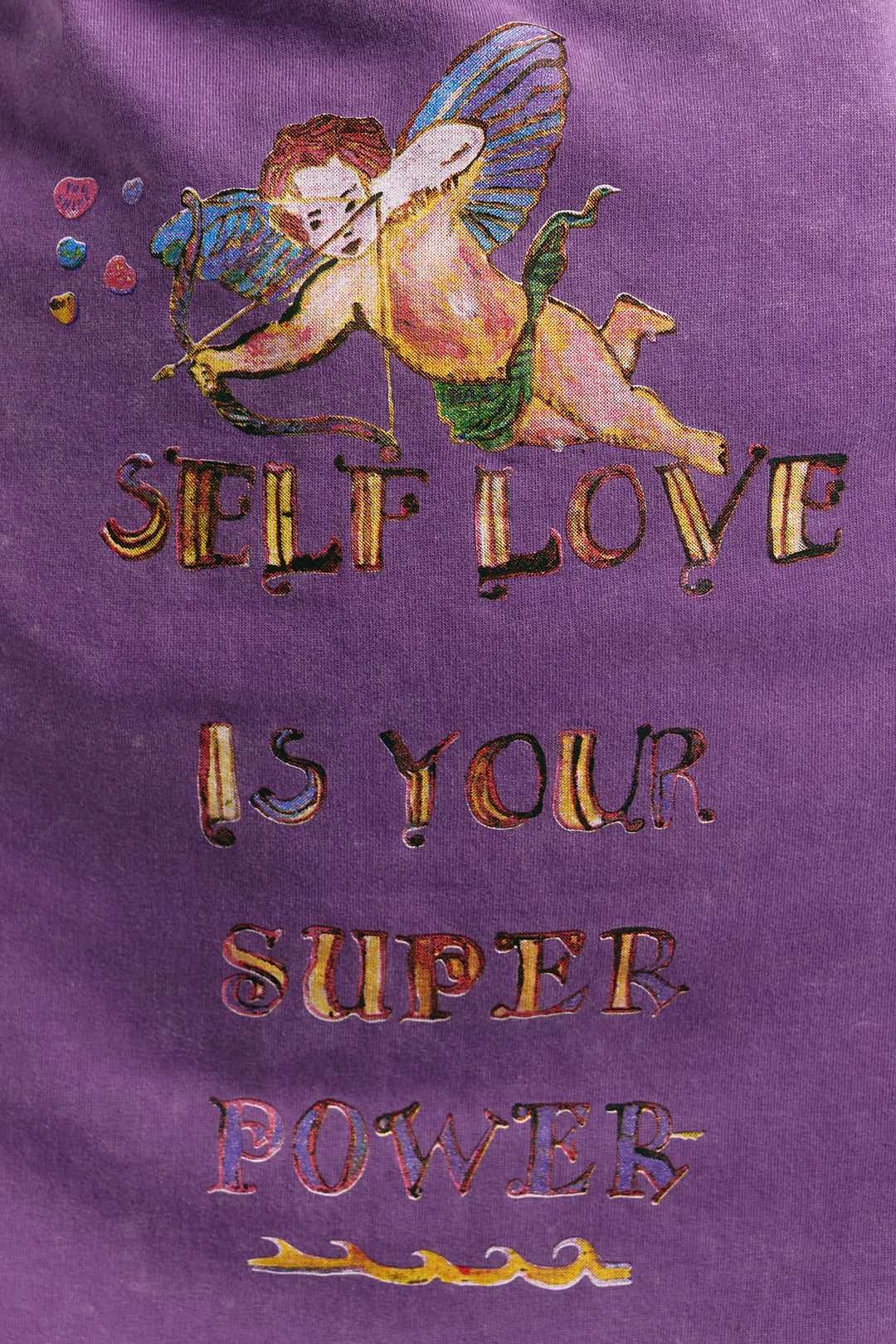 Sabbi the Store Cupid Hotel Unisex Jumper- purple