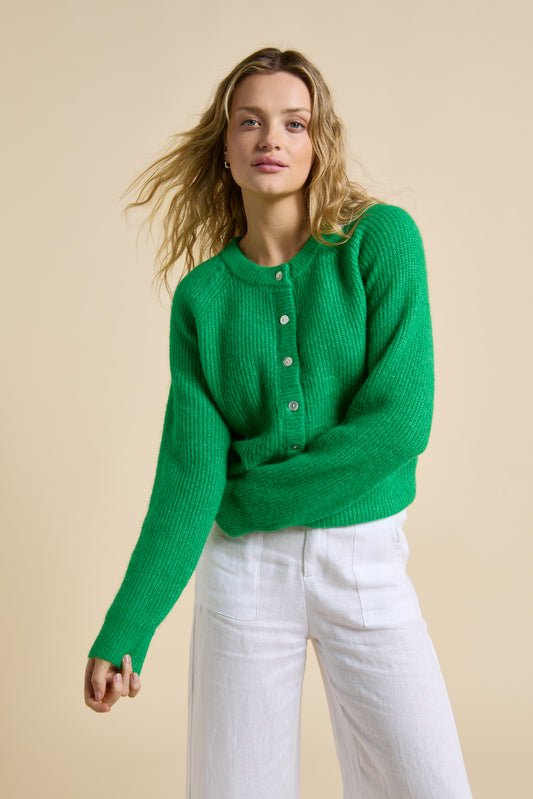 Little Lies Olivia Cardigan - green