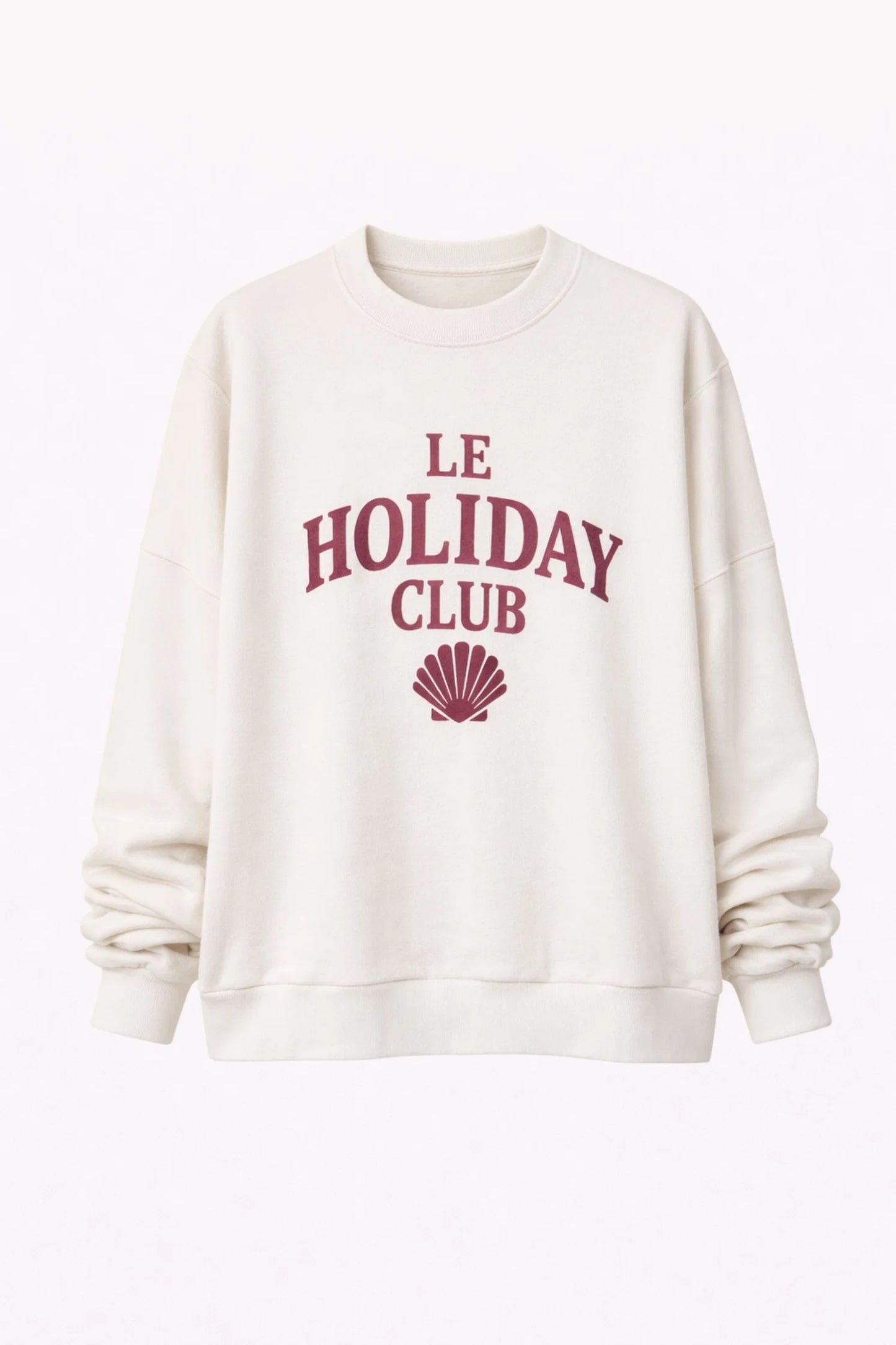 LILYA Le Holiday Club Sweater - coconut white