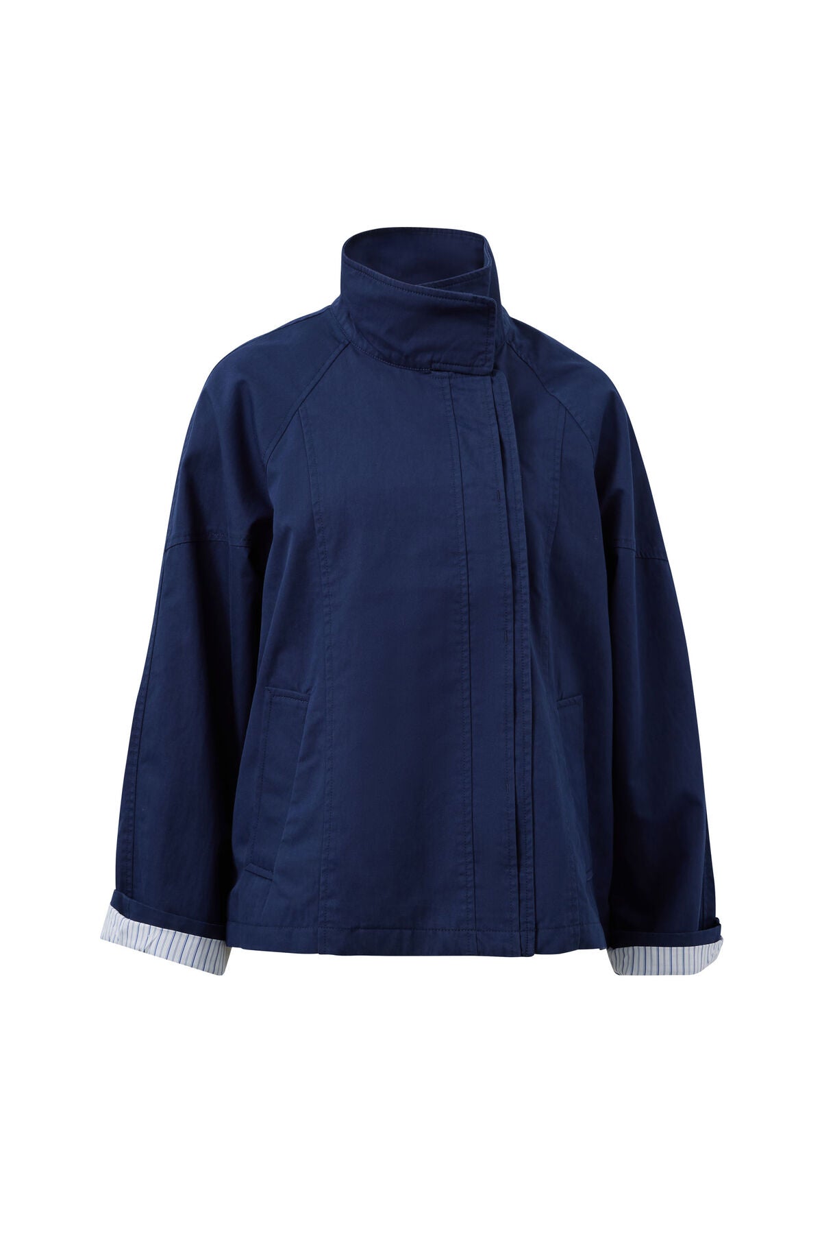 Ceres Dakota Funnel Neck Jacket - heritage navy