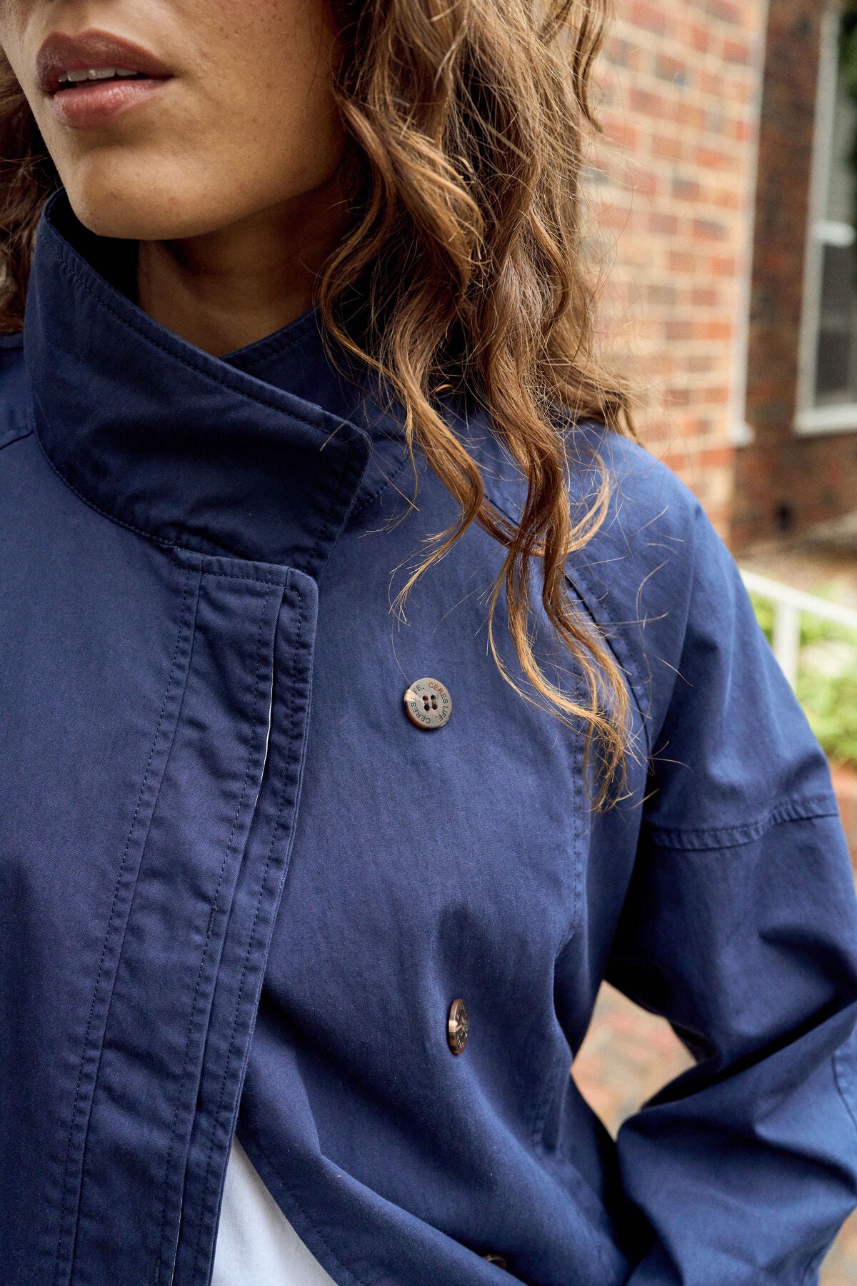Ceres Dakota Funnel Neck Jacket - heritage navy