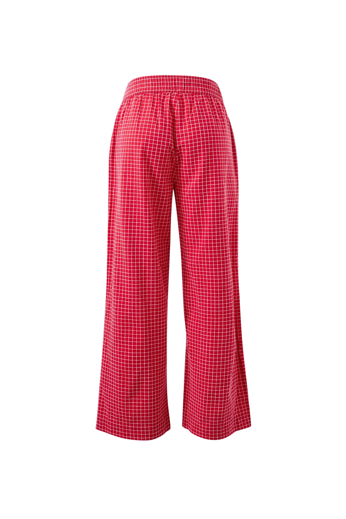 Ceres The Lounge Pant - textured red check