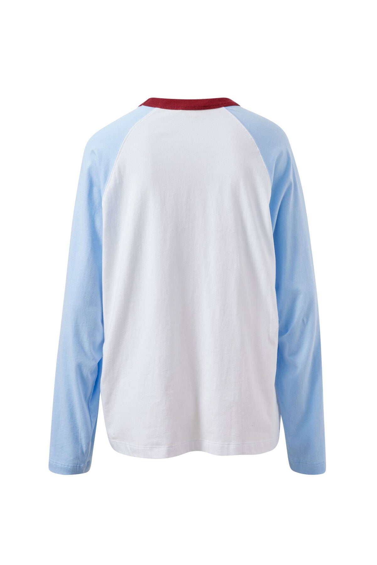 Ceres Hadley Long Sleeve Tee - white/china blue
