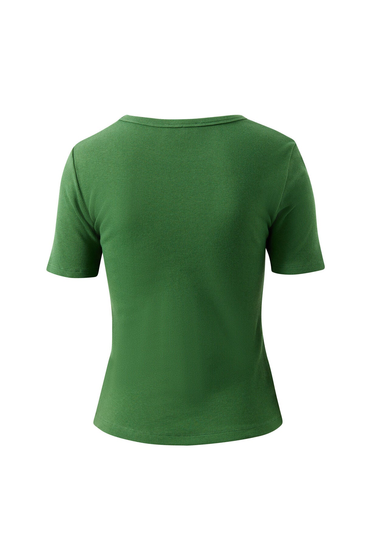 Ceres Luella Rib Tee - basil