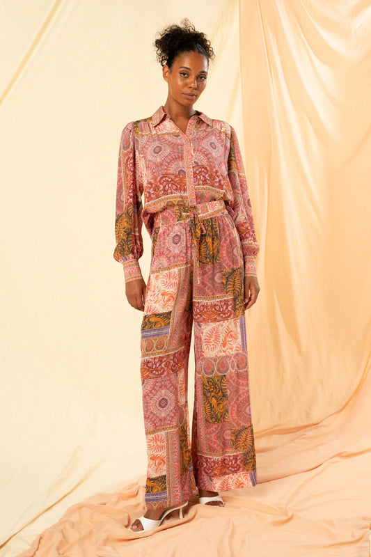 KACHEL Lucia Wide Leg Pants