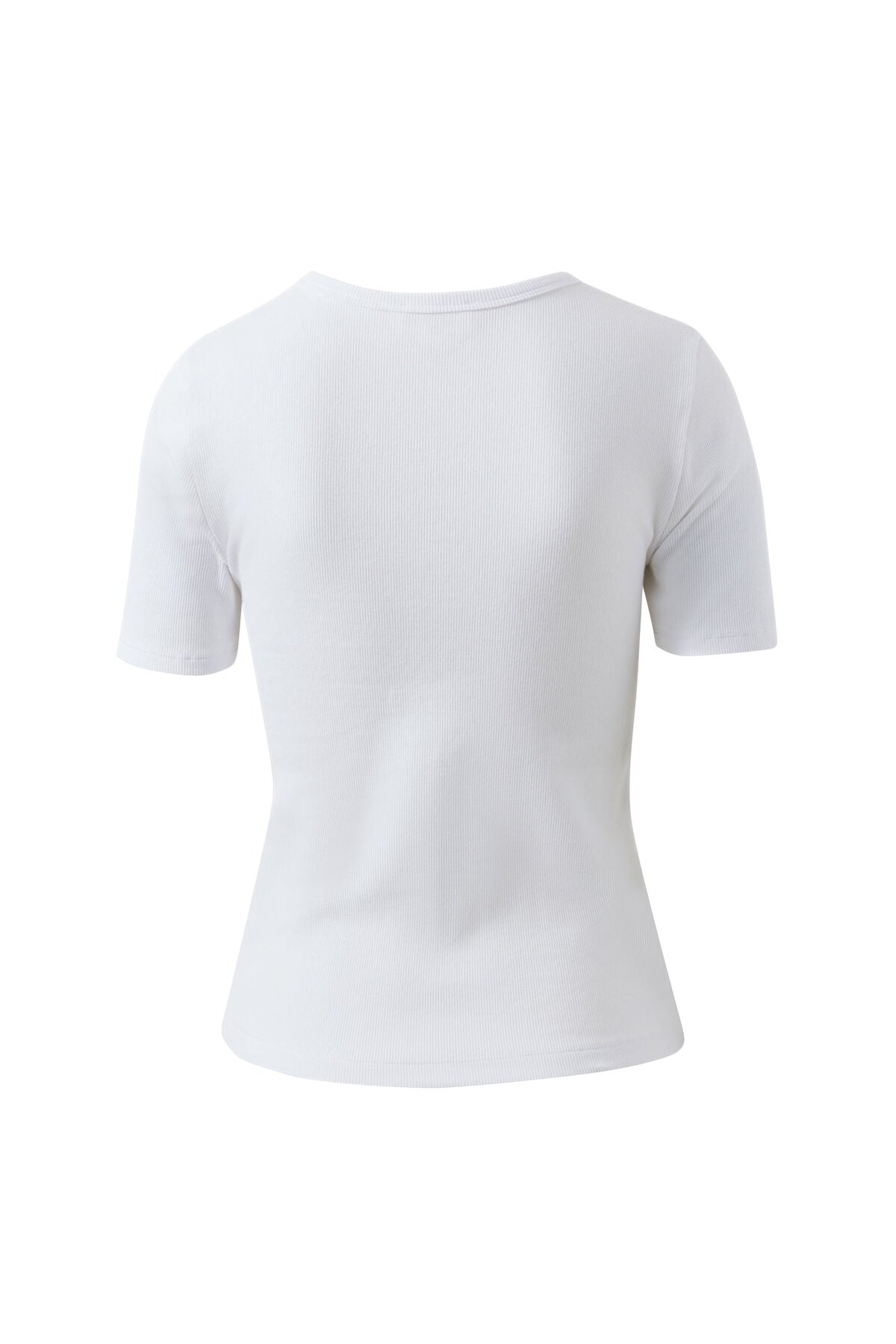 Ceres Luella Rib Tee - white