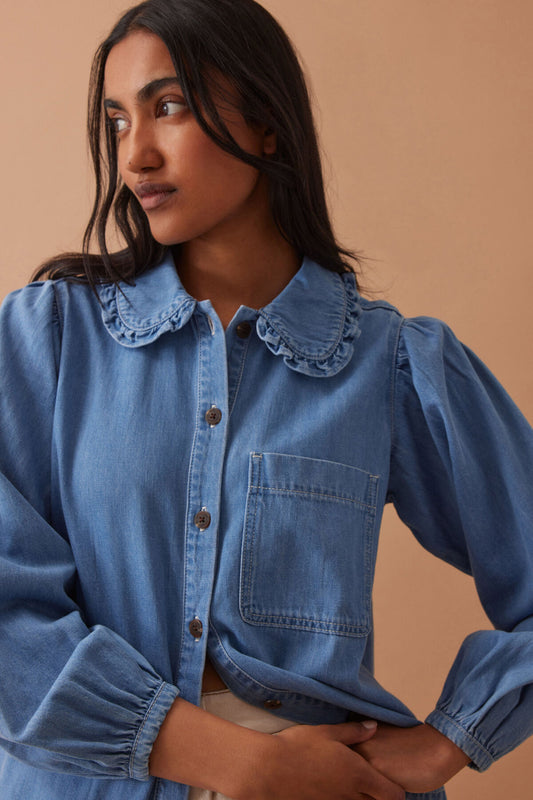 Ceres Savannah Denim Shirt - vintage blue
