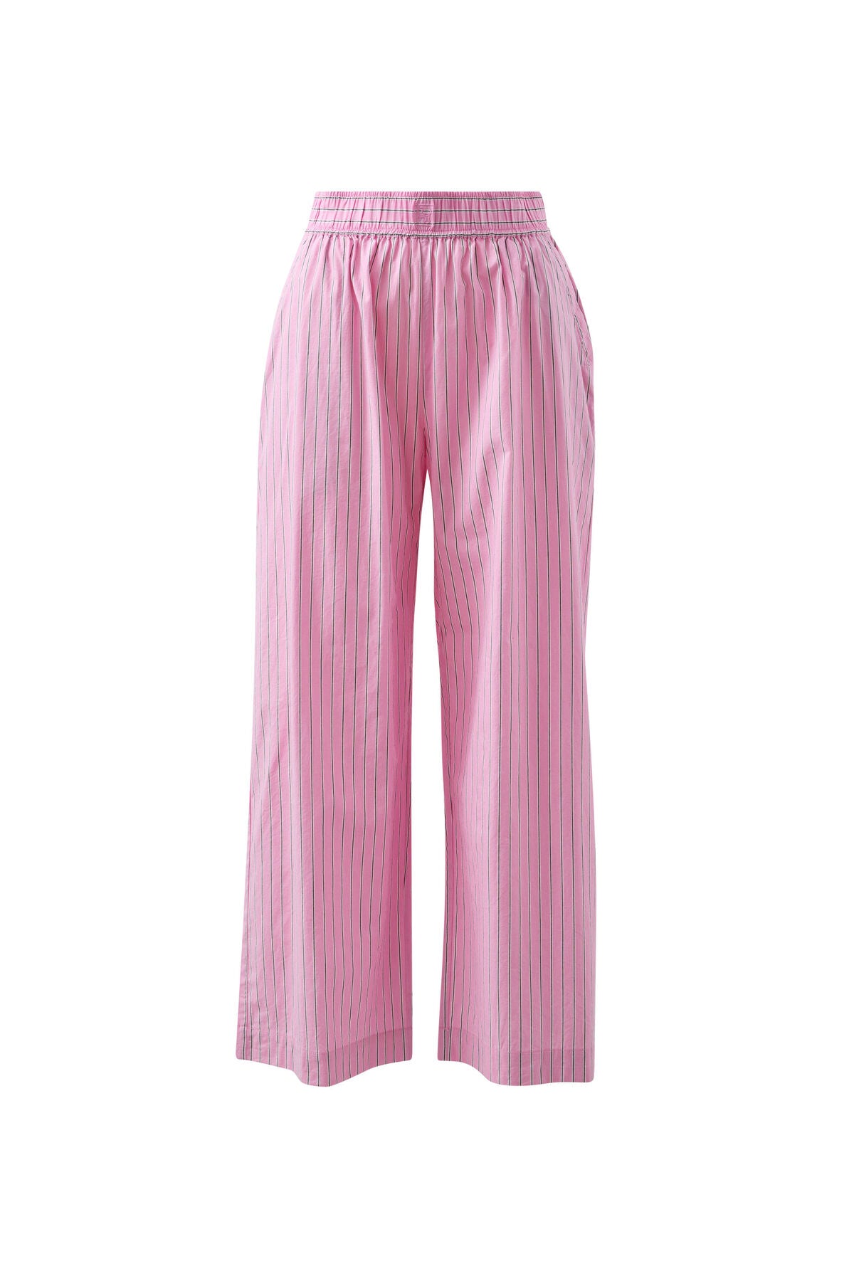 Ceres Lounge Pant - hibiscus pink triple stripe