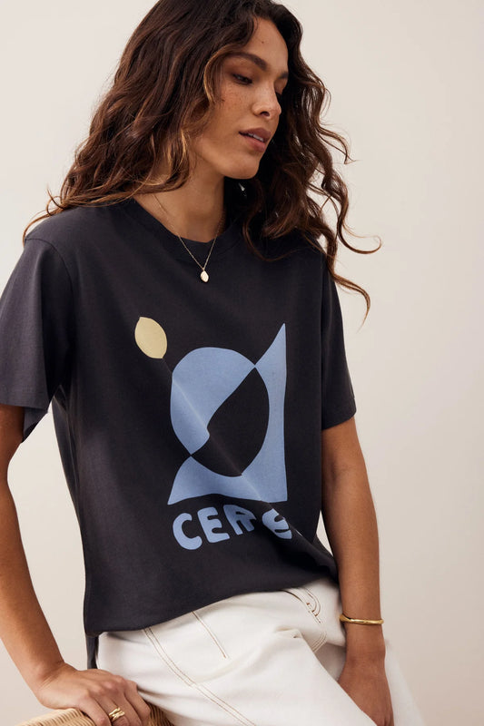Ceres Stevie Slouchy Tee - ceres/phantom moon