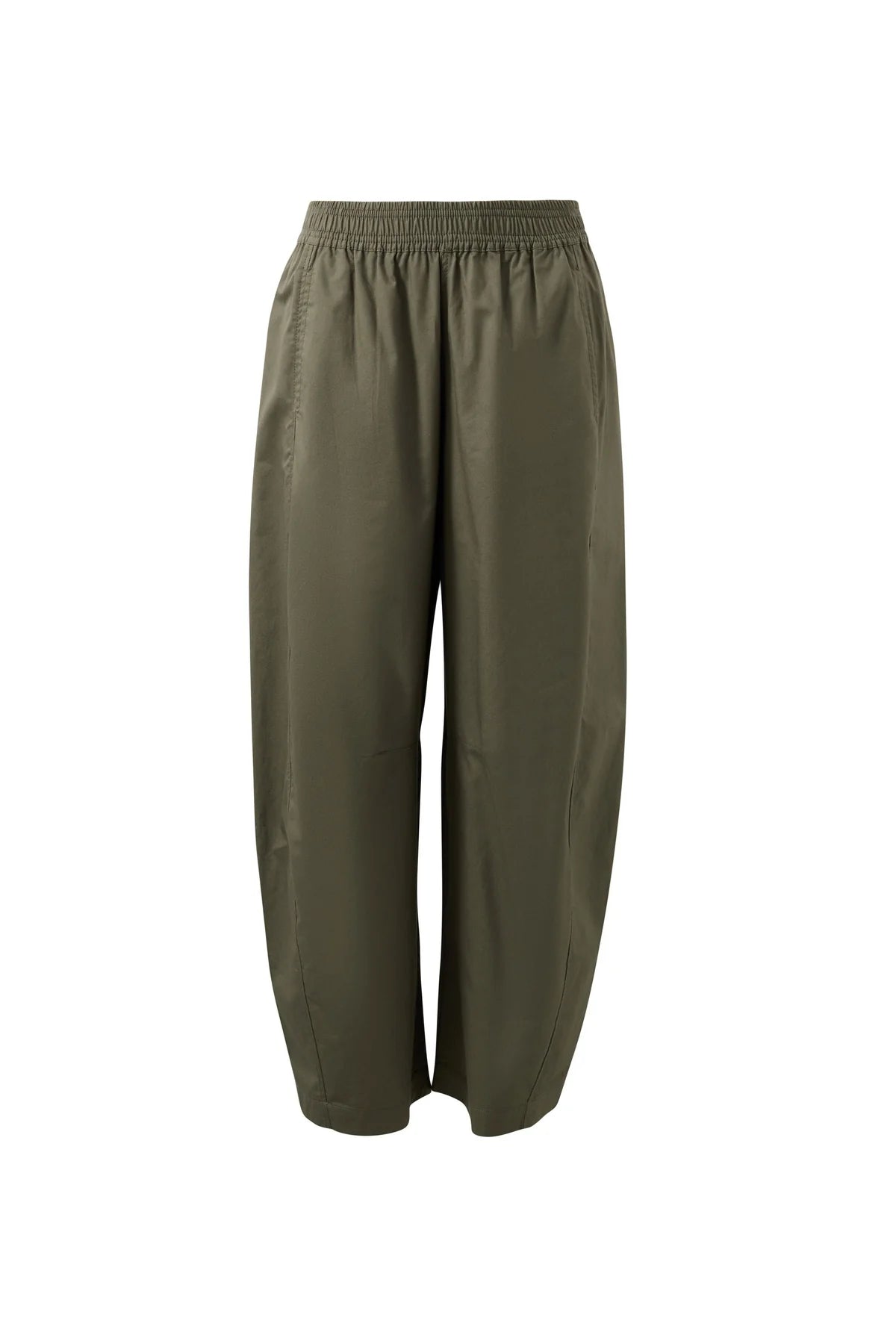 Ceres Bella Barrel Pant - washed olive