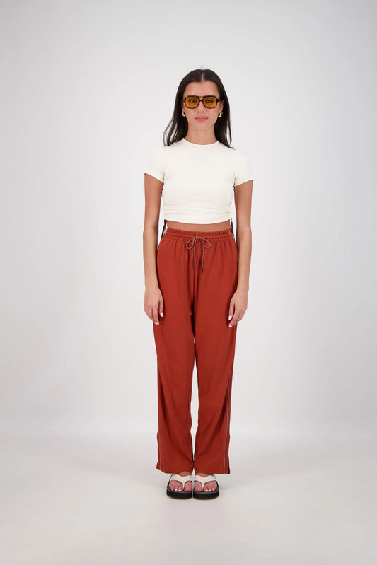 Jasmine Alexa Manarola Trackpant - tobacco