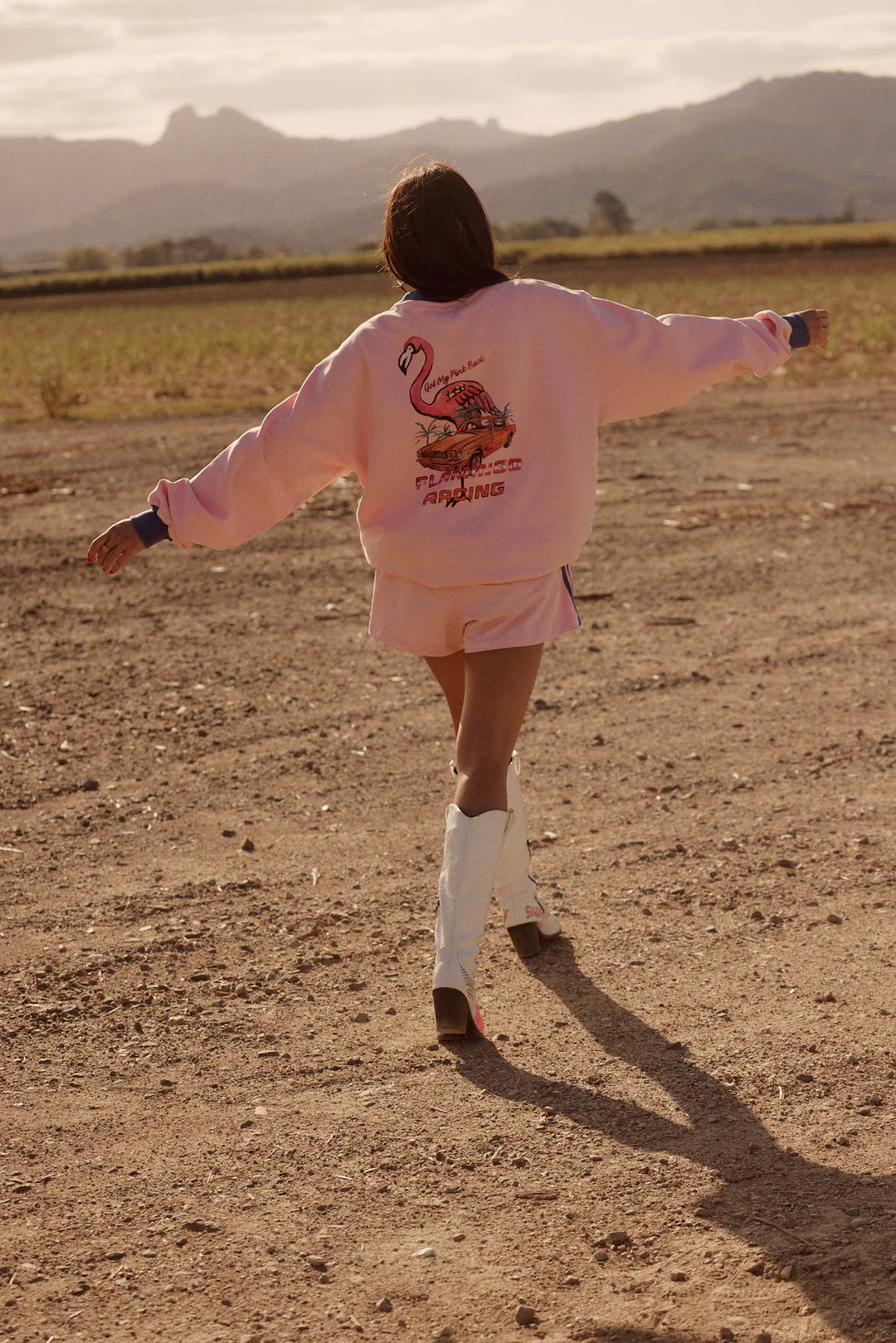 Sabbi the Store The Diego Jumper Got My Pink Back Flamingo Racing