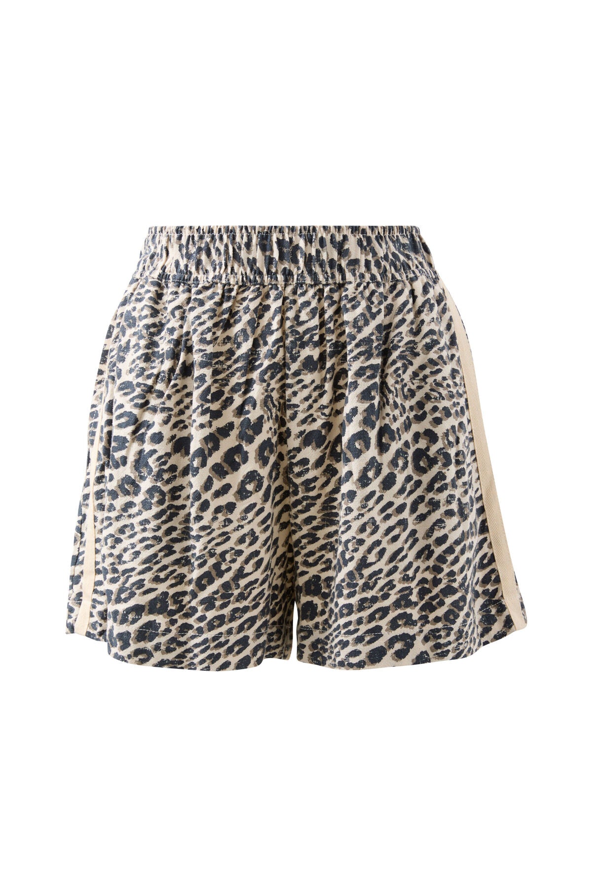 Ceres Mila Short / leopard linen blend