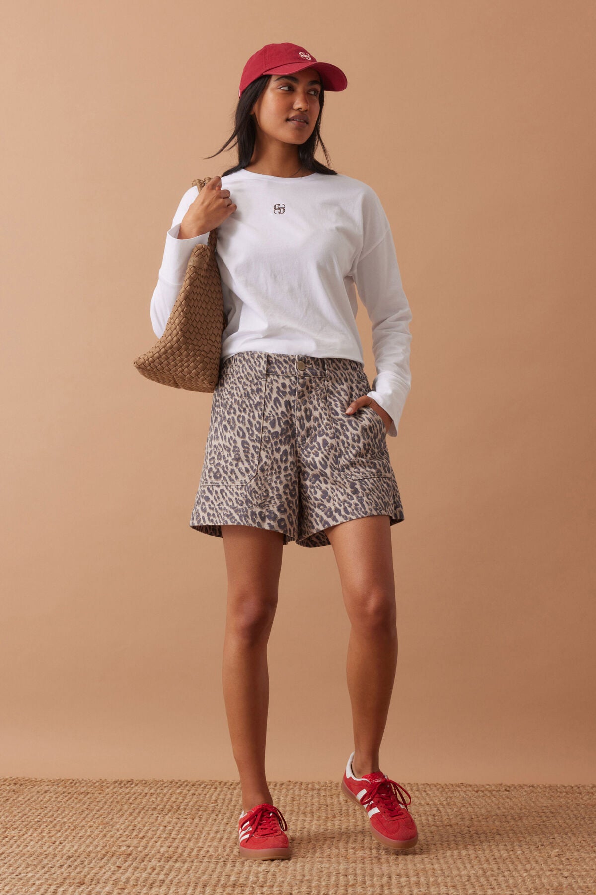 Ceres Weekender Short - leopard