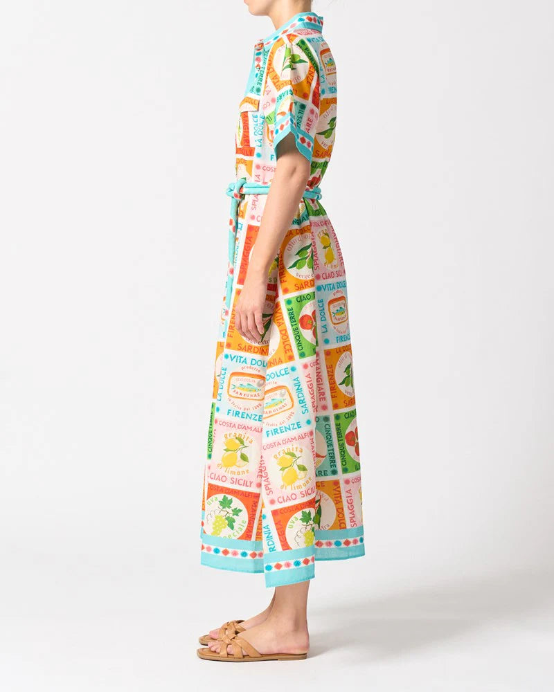 Walnut Melbourne Cannes Dress - Ciao Sicily