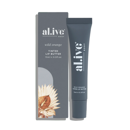 Alive Body Tinted Lip Butter - Wild Orange