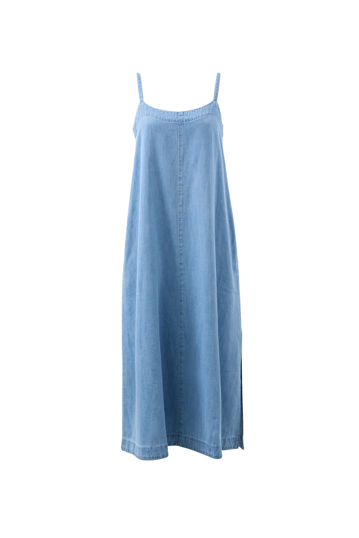 Ceres Remi Strappy Midi Dress - vintage blue