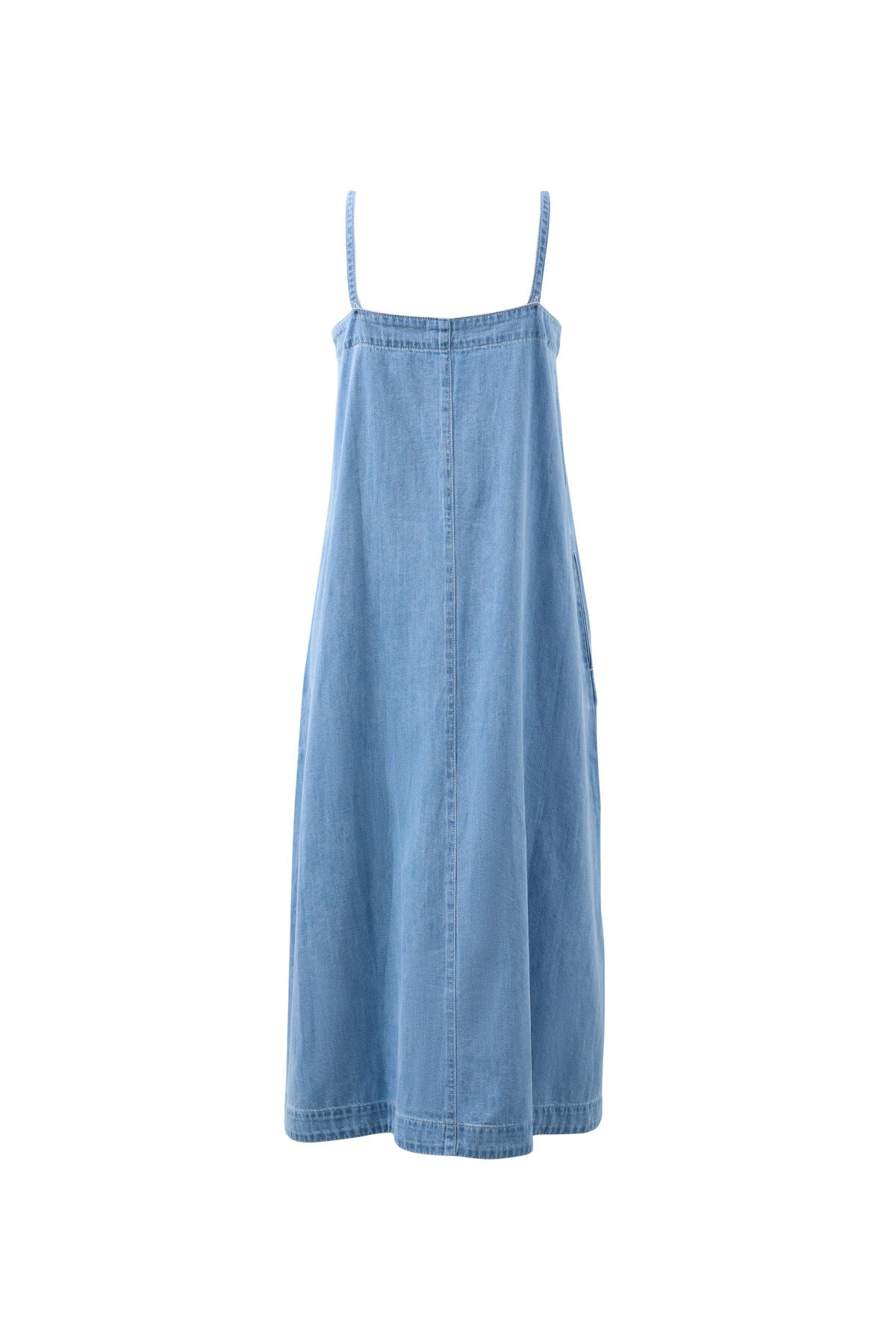 Ceres Remi Strappy Midi Dress - vintage blue