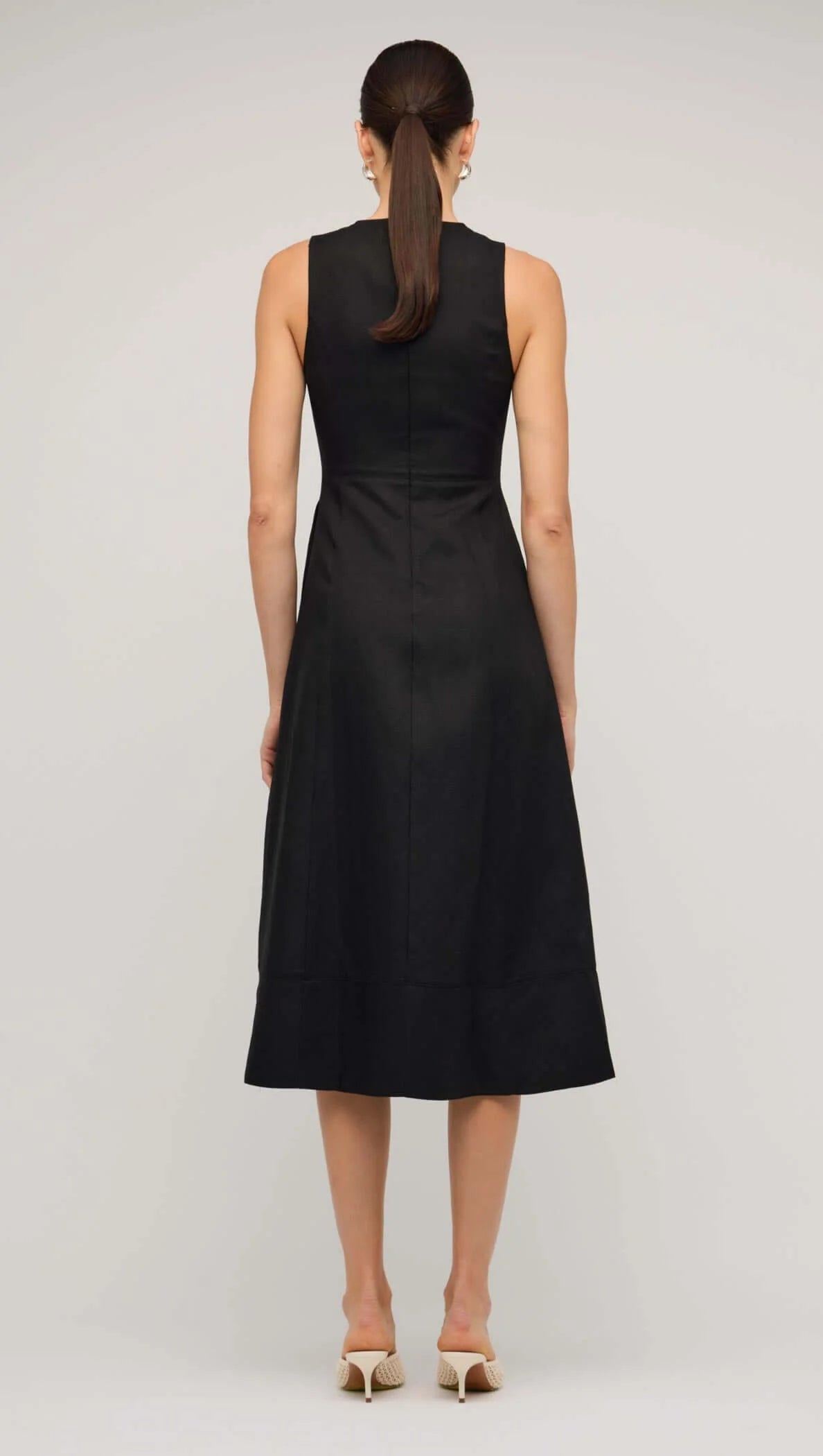 Staple the Label Veda Midi Dress - black